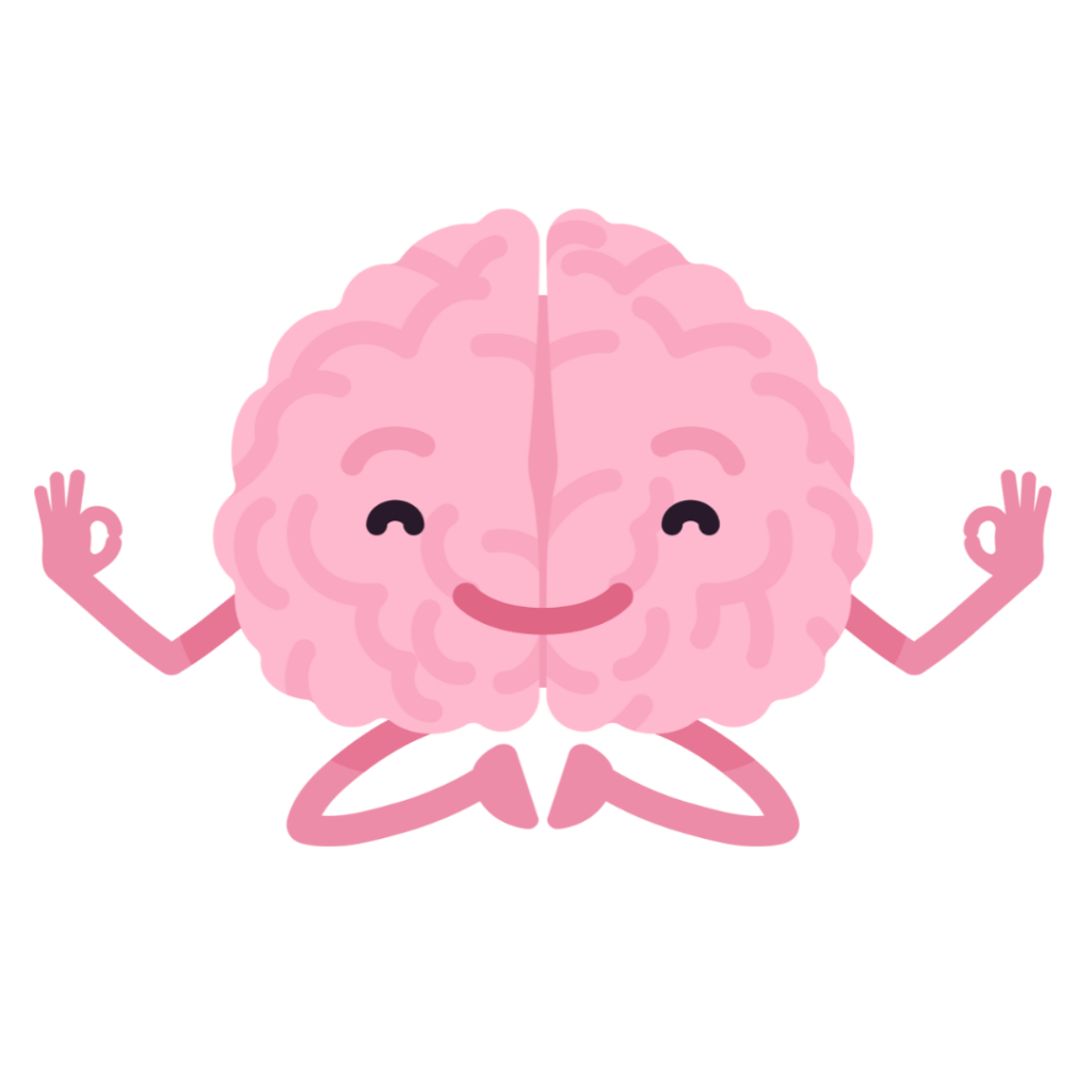 Brain in Yoga Pose