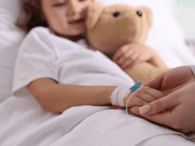 Child with Illness in Hospital